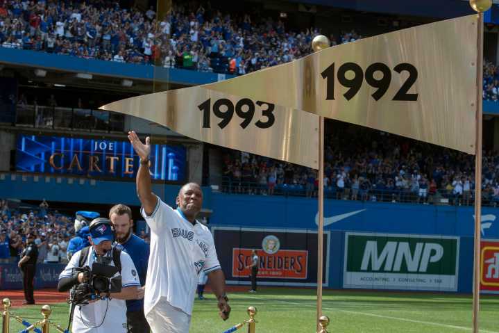 Joe Carter expected to be in Toronto to throw first pitch in Blue Jays World Series game