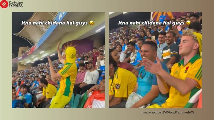 Indian fans troll Aussie supporter with ‘sand paper’ chants after historic win in ICC Women’s World Cup semi