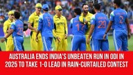Australia ends India’s unbeaten run in ODI in 2025 to take 1