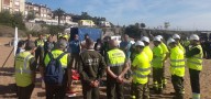 Luanco, protagonista de un simulacro por un vertido de hidrocarburos
