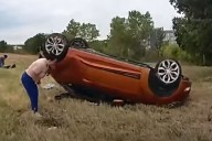 2 Texas Police Officers Save Baby Girl Pinned Under Car After Crash