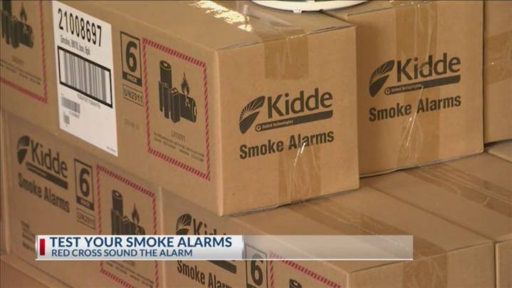 Test your smoke alarms with Red Cross 'Sound the Alarm' event