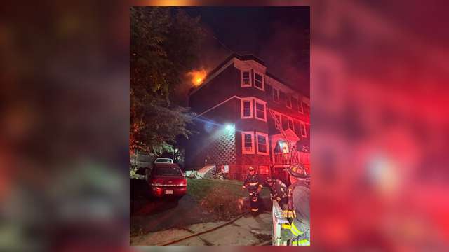 3-alarm fire burns through rear porches of Dorchester home