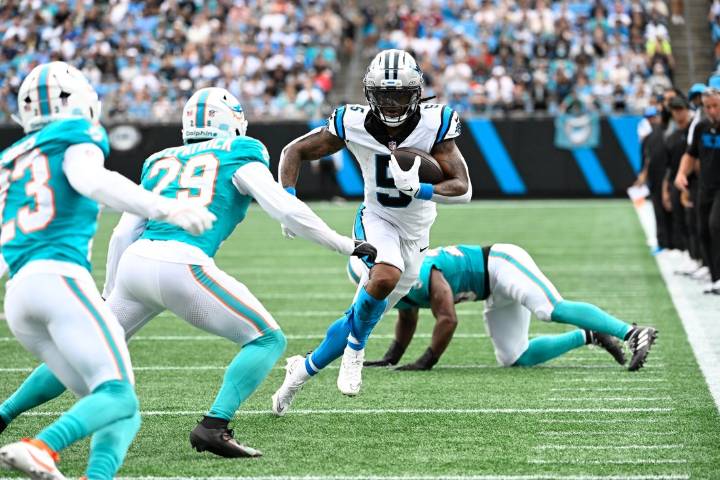 Deadspin | Rico Dowdle's big game helps Panthers rally past Dolphins