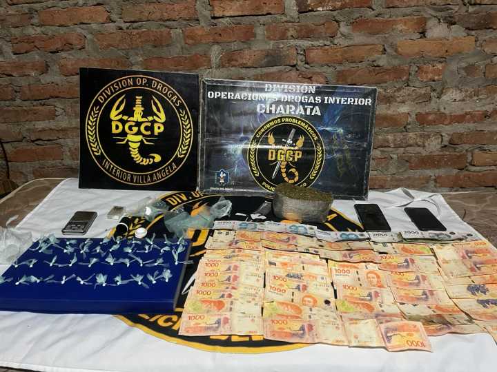 Charata: allanamientos positivos por drogas con dos detenidos