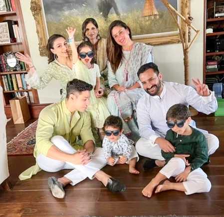 Saba Pataudi shares sweet moments of Saif Ali Khan and Kareena Kapoor on Bhai Dooj
