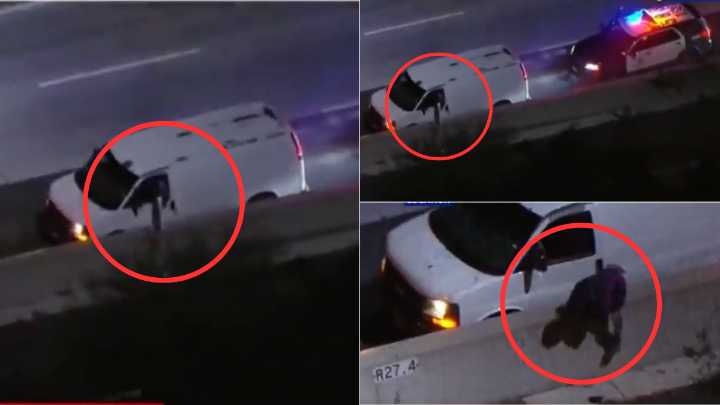 Ladrón que conducía vehículo robado pierde el control, choca y muere atropellado tras intentar huir a pie de la Policía en Estados Unidos