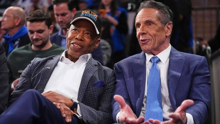 NYC Mayor Eric Adams endorses Andrew Cuomo to replace him