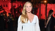 Amy Schumer shows off flat abs in unfiltered bathroom mirror selfie