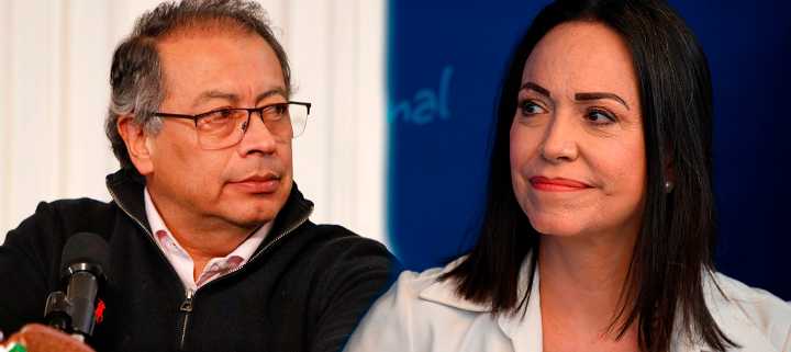Petro cuestiona a María Corina Machado tras recibir el Nobel de Paz y le reprocha haber pedido apoyo a Netanyahu en 2018