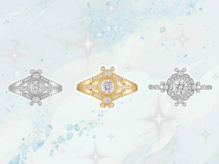 Lab-grown Mickey Mouse diamond engagement rings for under $2,000