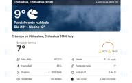Fresca mañana en la capital, amanece a 9 grados
