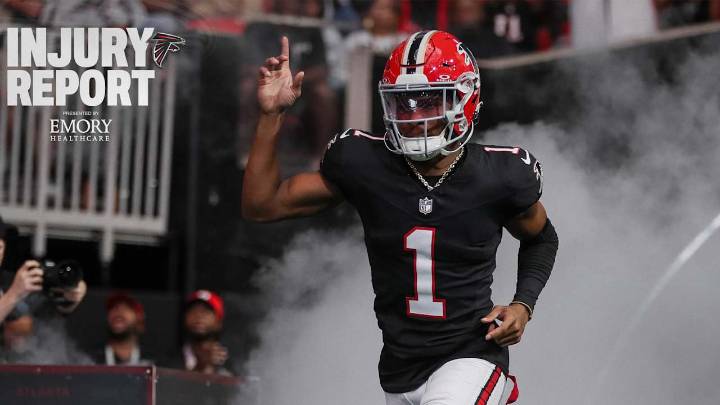 Falcons injury report: Darnell Mooney misses second practice as prep for Bills continues