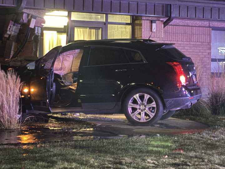 Car crashes into church in West Valley City