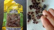 Anmat prohíbe pasas de uva con objeto peligroso