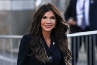 'Get out from behind the desk!' Fed-up Kristi Noem dares CNN anchor to join ride