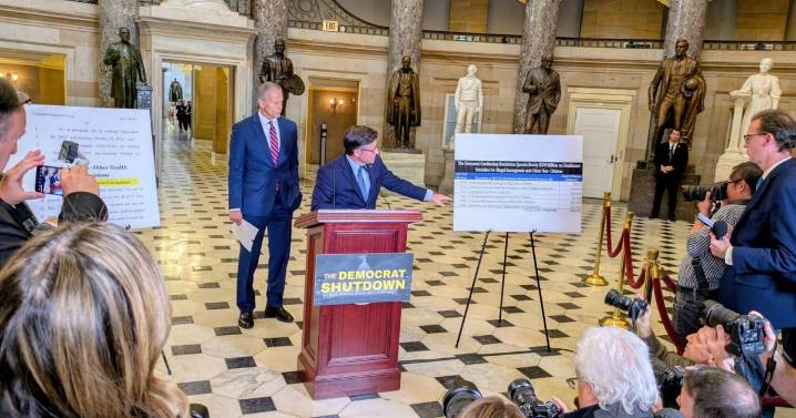 Trump says Senate should scrap the filibuster to end the government shutdown