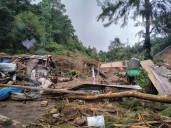 Se eleva a 38 municipios y 66 comunidades, las afectaciones por disturbio tropical en Puebla
