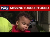 Missing Tampa toddler who vanished with family dog found by neighbor