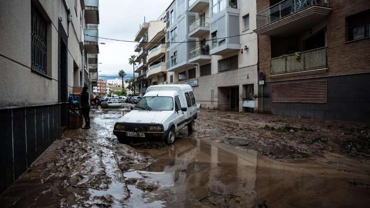 Las lluvias torrenciales abandonan Terres de l'Ebre, pero las tormentas todavía colean por toda Cataluña