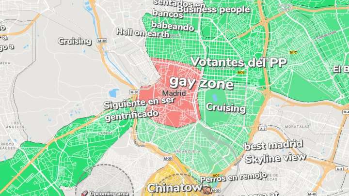 ¿Tu barrio es de pijos o peligroso? Con este mapa online descubrirás cómo lo percibe la gente