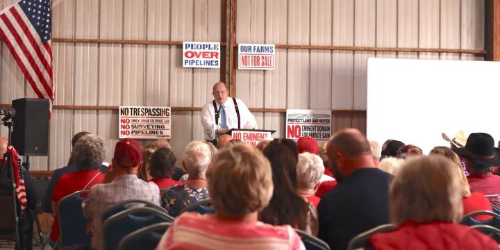 GOP candidates for Iowa governor voice their opposition to CO2 pipelines