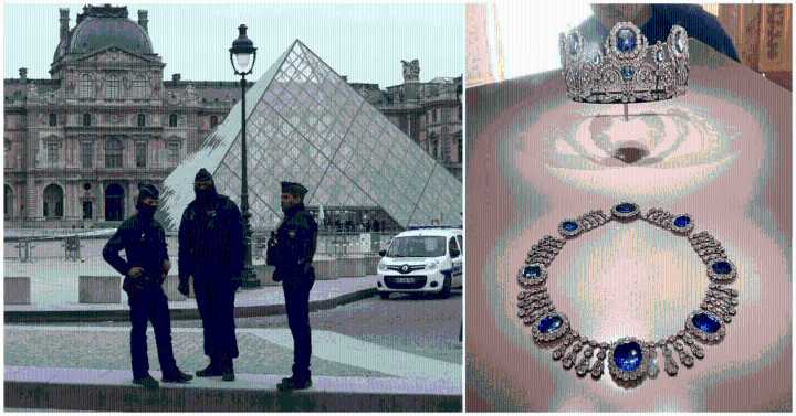 Robo millonario en el Louvre: ladrones se llevan joyas de Napoleón en 7 minutos (FOTOS)