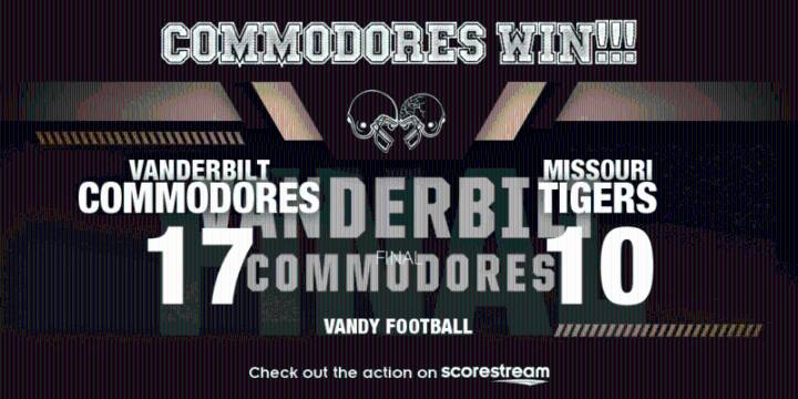 Vanderbilt Outlasts Missouri in 17