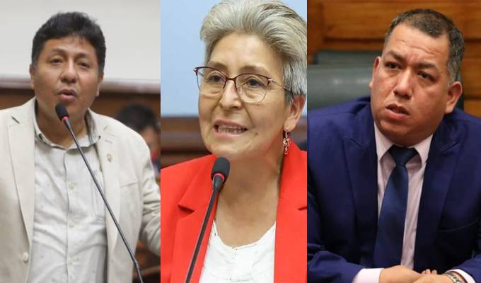 Congreso: Raúl Doroteo, María Agüero y Darwin Espinoza siguen sin sanción tras informes de Ética