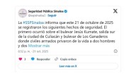 Hechos violentos en Culiacán dejan cuatro muertos y cinco heridos en salidas sur y norte