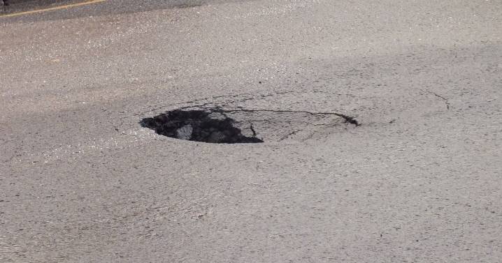 Hole lot of trouble as Cullompton street collapses