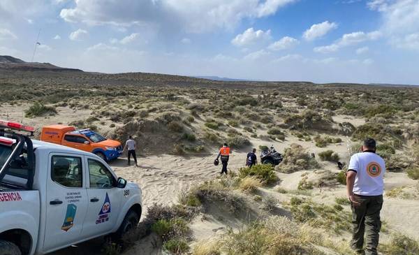 Cómo es Zanjón de Visser, el lugar donde buscan a los jubilados desaparecidos en Chubut