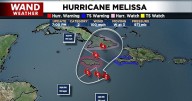 Hurricane Melissa Strengthens in the Caribbean