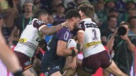 ‘Reluctant’ officials called out after Reece Walsh and Brendan Piakura avoid sin bin in NRL grand final