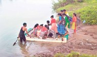 Telangana: Over 2,000 villagers in Nirmal cut off every monsoon, risk lives crossing Kaddam river on makeshift rafts