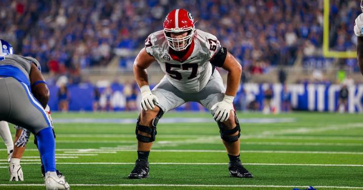 Georgia updates injury status of offensive tackles Monroe Freeling, Earnest Greene