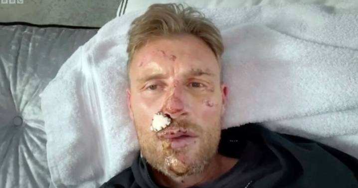 Andrew Flintoff says ‘split-second decision’ saved his life in BBC Top Gear crash