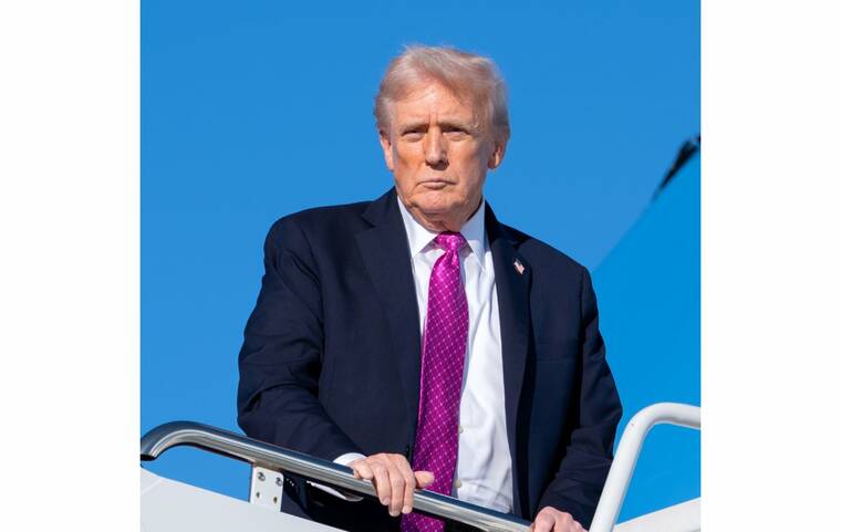 Trump posts fake ‘King Trump’ jet video amid nationwide ‘No Kings’ protests