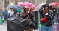Storm Amy in pictures as high winds and heavy rain batters Scotland