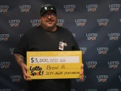 Edmonton man scratches his way to platinum status by winning $3 million