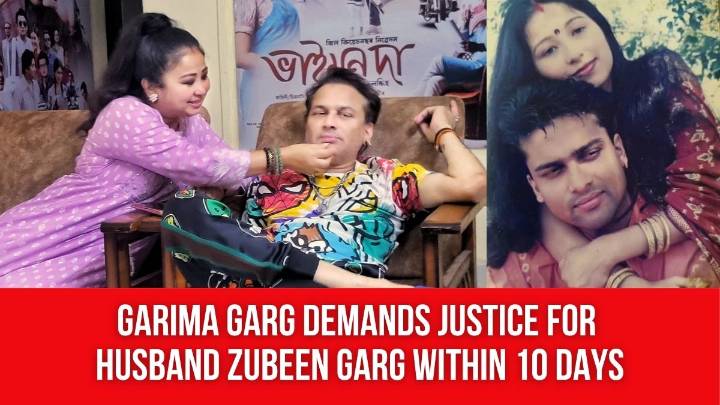 Garima Garg Demands Justice for Husband Zubeen Garg Within 10 Days