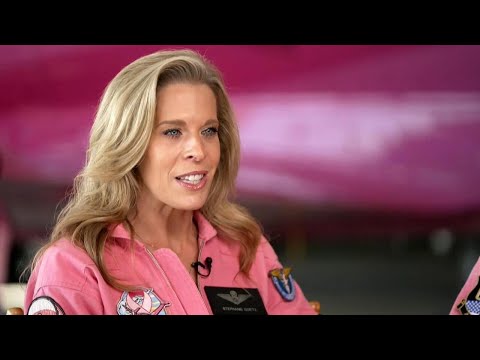 Meet "The Pink Jet" aviators on a mission to empower breast cancer patients
