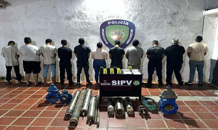 Polivalencia desmanteló organización delictiva dedicada a la venta de material estratégico en la Candelaria