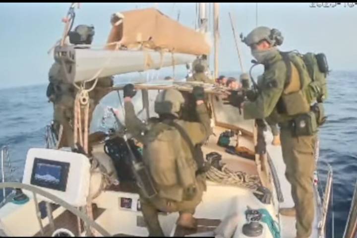 Israeli navy intercepts Global Sumud flotilla, activists detained