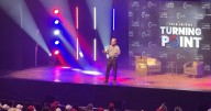 Braun rallies students at packed Turning Point USA event at Indiana University
