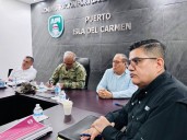 REUNIÓN DE COORDINACIÓN EN SEGUIMIENTO AL DESARROLLO MARÍTIMO DEL PUERTO ISLA DEL CARMEN
