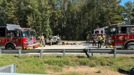 Multiple people trapped after multi-vehicle crash on Georgia 400 in Forsyth County