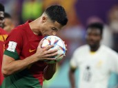Ronaldo "hungry for more" after hitting 950 career goals