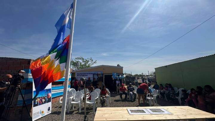 "El rancho no se puede aceptar": Los Sin Techo inauguraron 222 casas para la comunidad Qom