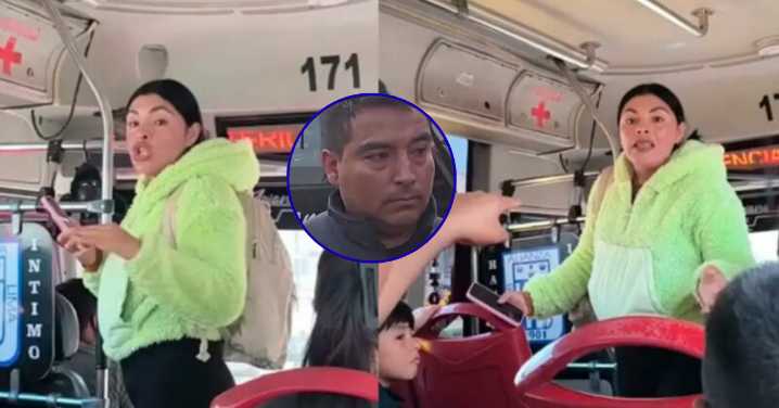 Chofer afirma que policía lo amenazó tras cobrarle pasaje